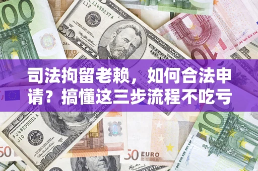 济南司法拘留老赖，如何合法申请？搞懂这三步流程不吃亏！