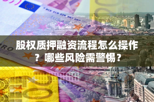 济南股权质押融资流程怎么操作？哪些风险需警惕？