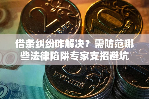济南借条纠纷咋解决？需防范哪些法律陷阱专家支招避坑
