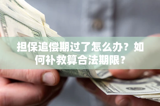 济南担保追偿期过了怎么办？如何补救算合法期限？