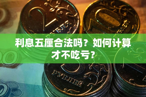 济南利息五厘合法吗？如何计算才不吃亏？